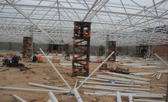 泰安盘点钢结构网架装配的步履和相关关注变乱