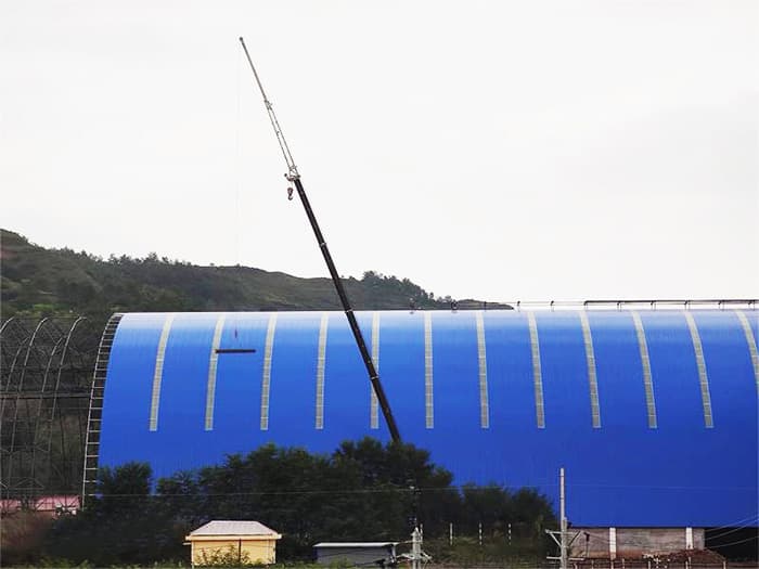 泰安煤棚网架工程