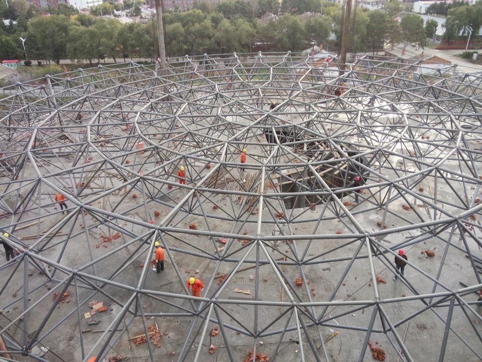 泰安全民健身中心网架